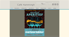 Desktop Screenshot of cafehammingh.nl