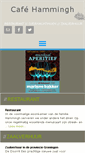 Mobile Screenshot of cafehammingh.nl